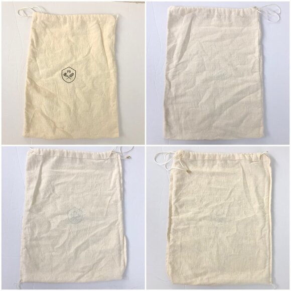 2 Poppy Barley Shoe Purse Soft Fabric Dust Bags Shoe Purse  - 12 x 16 - Picture 2 of 12